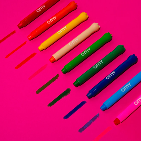 Boîte de 9 crayons gel OMY
