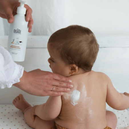 Crème hydratante visage et corps bébé OUATE
