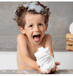 Mousse de douche chantilly visage, corps et cheveux pour enfant OUATE