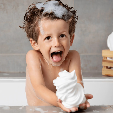 Mousse de douche chantilly visage, corps et cheveux pour enfant OUATE