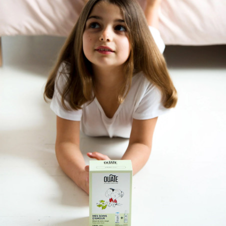 Coffret nettoyant douceur et crème visage Mes Soins d'Amour 7-8 ans OUATE