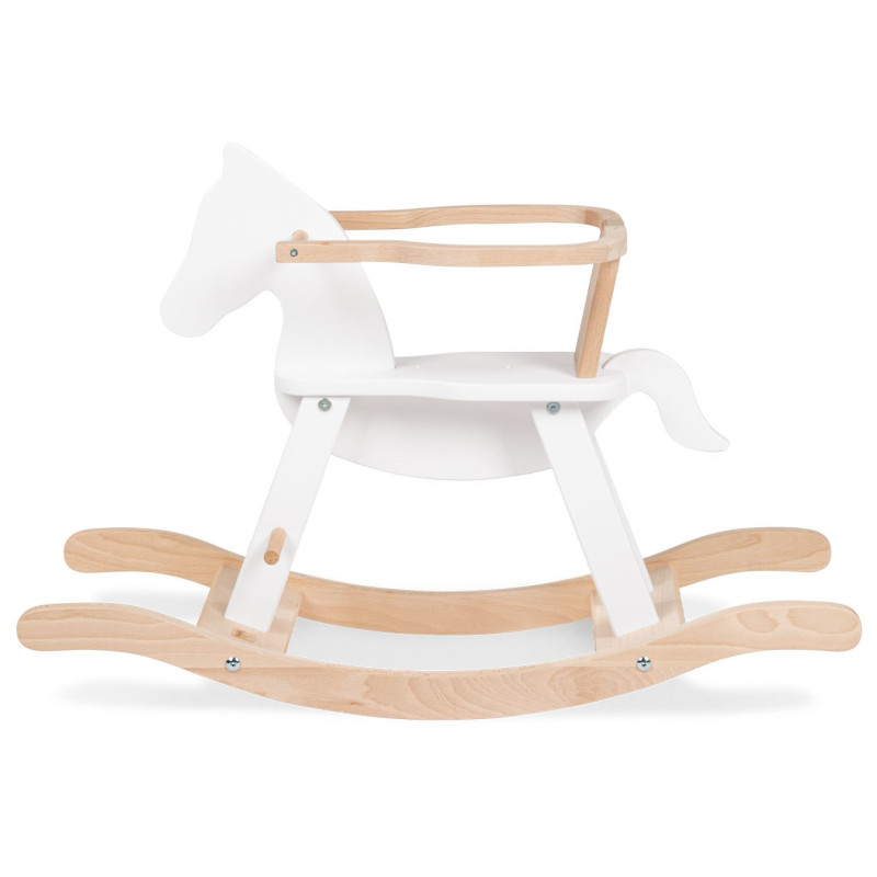 Cheval à bascule avec anneau PINOLINO, hêtre massif