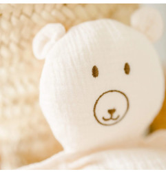 Doudou pour bola Ours PLEINE LUNE