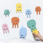 Puzzle de bain Méduse QUUT Puzzle de bain Méduse QUUT