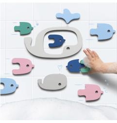 Puzzle de bain Baleine QUUT
