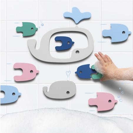 Puzzle de bain Baleine QUUT