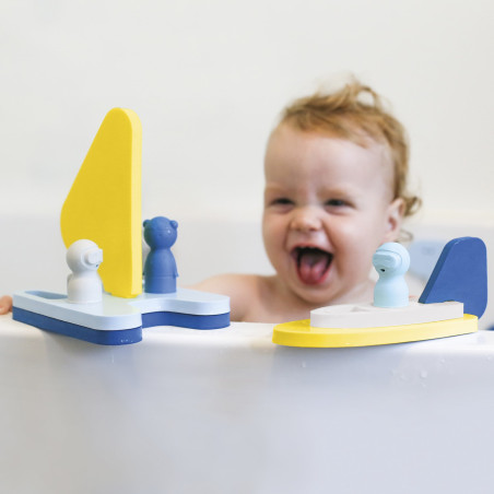 Jeu de bain à assembler QUUT, Mettre les Voiles