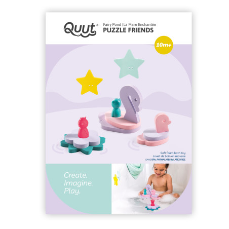 Jeu de bain à assembler QUUT, la Mare Enchantée
