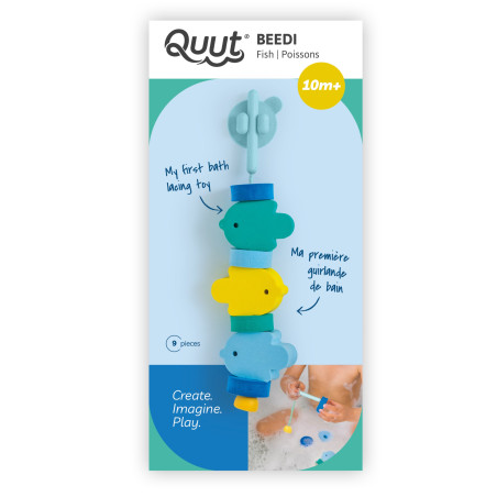 Perles de bain Beedi Poissons QUUT