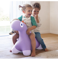 Animal sauteur Hoppi Dino QUUT, lavande