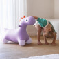 Animal sauteur Hoppi Dino QUUT, lavande