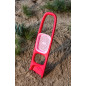 Jeu de plage pelle et tamis QUUT, Scoppi Cerise