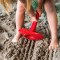 Râteau pelle tamis de plage QUUT, Triplet Cerise