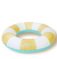 Bouée 60 cm QUUT, Bleu Banane