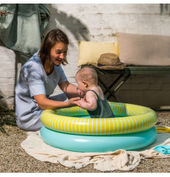 Piscine 80 cm Dippy QUUT, Bleu Banane