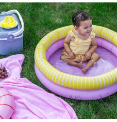 Piscine 80 cm Dippy QUUT, Rose Banane