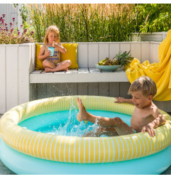 Piscine 120 cm Dippy QUUT, Bleu Banane