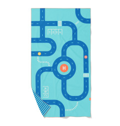 Maxi drap de plage et de jeu Route QUUT