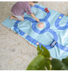 Maxi drap de plage et de jeu Route QUUT