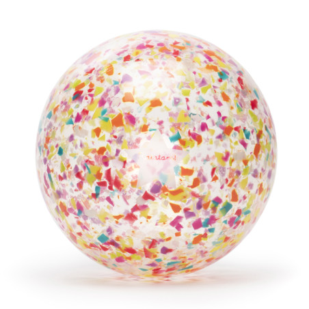 Ballon 22 cm RATATAM, confettis