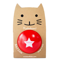 Ballon 15 cm RATATAM, rouge