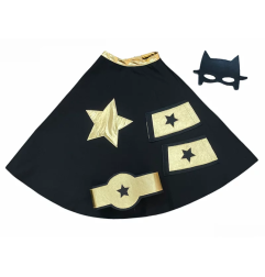Kit de déguisement Super Héros RATATAM, noir