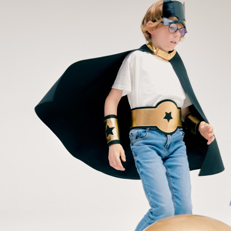 Kit de déguisement Super Héros RATATAM, noir