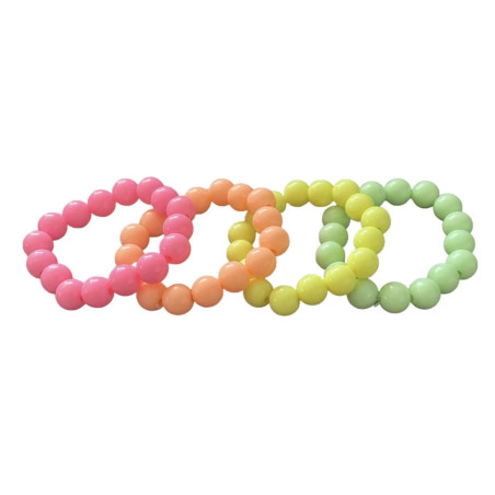 Ensemble de 4 bracelets RATATAM, élastiqués, Summer