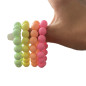 Ensemble de 4 bracelets RATATAM, élastiqués, Summer