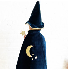 Kit de déguisement Magicien RATATAM, bleu