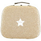 Valisette pailletée RATATAM, dorée