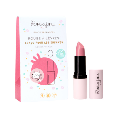 Baume à lèvres vegan enfant Rose Pâle ballerine ROSAJOU