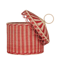 Panier de rangement Tente de Cirque en osier OLLI ELLA