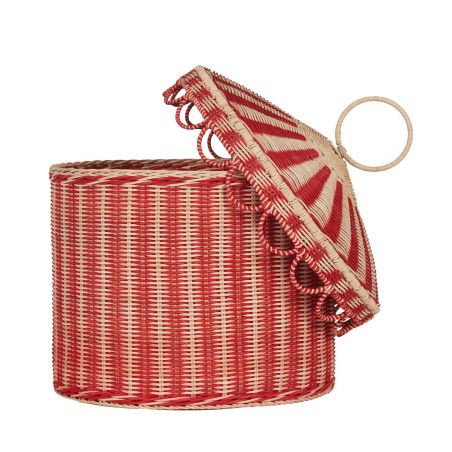 Panier de rangement Tente de Cirque en osier OLLI ELLA