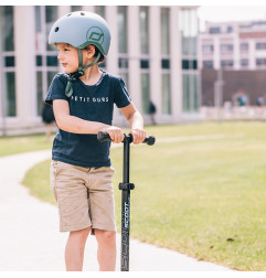 Casque enfant SCOOT AND RIDE, bleu acier