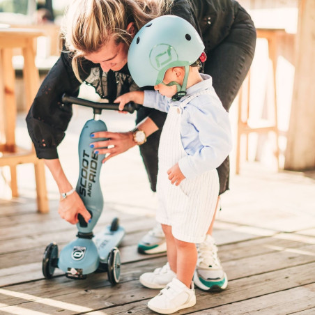 Trottinette évolutive 1 - 5 ans Highway Kick 1 SCOOT AND RIDE, bleu acier