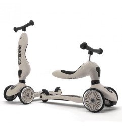 Trottinette évolutive 1 - 5 ans Highway Kick 1 SCOOT AND RIDE, beige
