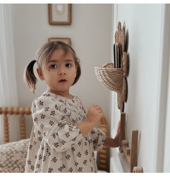 Panier mural en rotin Daisy OLLI ELLA