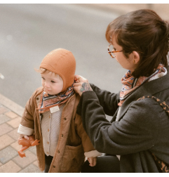 Foulard enfant Delhi Abricot SO FAMILY