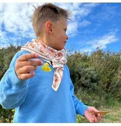 Foulard enfant Delhi Brique SO FAMILY