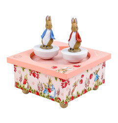 Boîte à musique Dancing Peter Rabbit Fraises TROUSSELIER