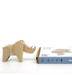 Puzzle 3D magnétique Rhinocéros ESNAF