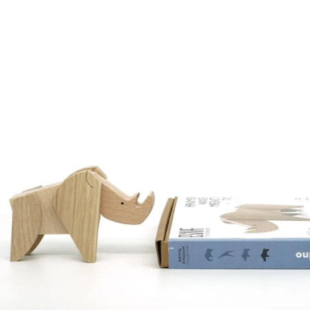 Puzzle 3D magnétique Rhinocéros ESNAF