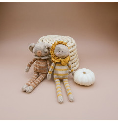 Doudou Koala en crochet PATTI OSLO, Kurtis Beige