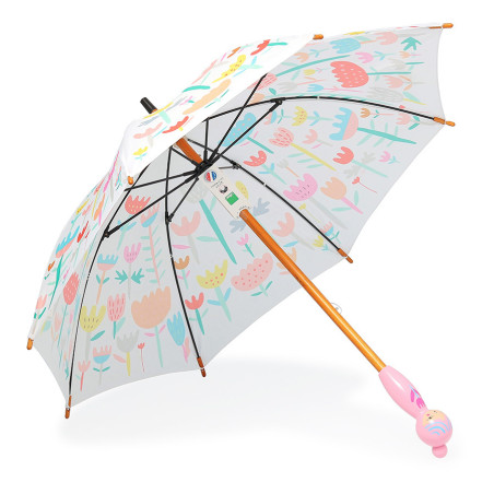 Parapluie Fleurs Roses VILAC