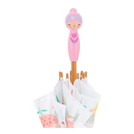 Parapluie Fleurs Roses VILAC