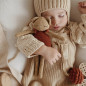 Doudou Ourson en crochet PATTI OSLO, Tracey Bordeaux