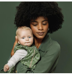 Gigoteuse mi-saison Cocoon NOBODINOZ, Green Jasmine