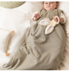 Gigoteuse mi-saison nid d'abeille Opéra NOBODINOZ, Laurel Green