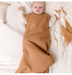 Gigoteuse mi-saison nid d'abeille Opéra NOBODINOZ, Caramel